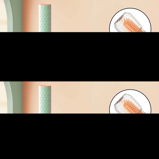 3Pcs Cleaning Brush Electric Bottle Brush Waterproof 360 Degree Rotating Long Handled Silicone Straw Pacifier Cleaning Brush Bay